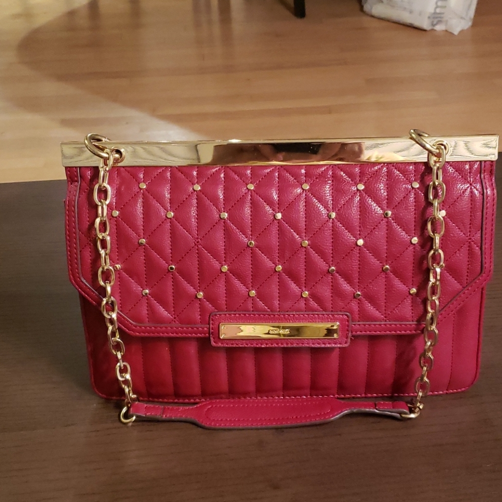 Upper leather Nine West bag